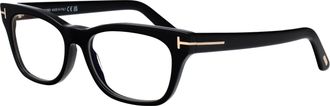 Tom Ford FT6120-B Black Acetate Eyeglasses - Black