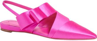 Kate Spade New York bianca pointed toe slingback flat in Vivid Snapdragon at Nordstrom, Size 10