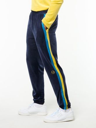 Sergio Tacchini Banda Velour Track Pant in Maritime Blue at Nordstrom, Size Xxx-Large