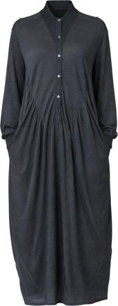 Transit Par-Such Long Virgin Wool Jersey Dress