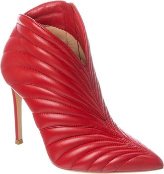 Gianvito Rossi Eiko 105 Leather Bootie