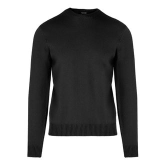Bomboogie Jersey de cuello redondo - Knitwear - Hombre - Negro - 2XL