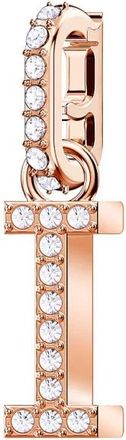 Swarovski Charm Alphabet I Crystal Rose Gold - Dames - Sieraden - Roze - ONE Size - Accessoires