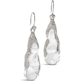 Alexis Bittar Silverlake Lucite Pav&eacute; Linear Earrings in Crystals at Nordstrom