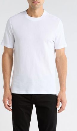Robert Barakett Sorrel Cotton Blend Piqu&eacute; T-Shirt in White at Nordstrom, Size Xx-Large