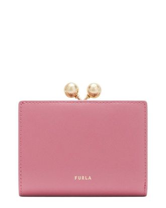 Furla Dots Leather Compact Wallet