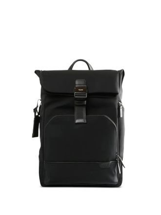 Tumi buckle roll backpack - unisex - Fabric - One Size - Black