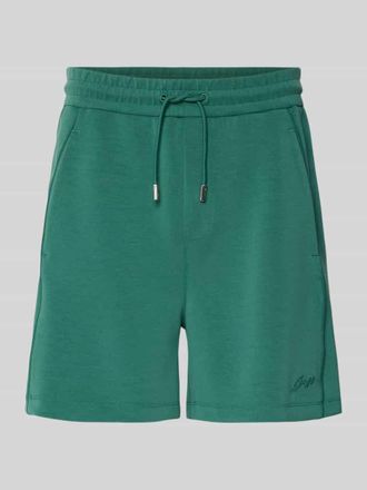 Boss Orange by Hugo Boss BOSS Orange Relaxed Fit Shorts mit Tunnelzug in Dunkelgruen, Gr&ouml;&szlig;e XL