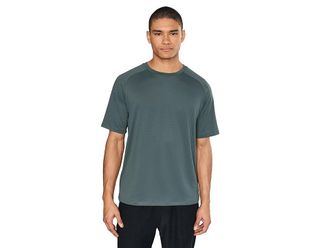 Beyond Yoga All In Active T-Shirts Mens Workout Slate Green : 2XL, Elastane/Polyester