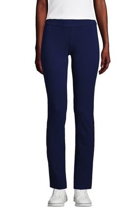 Lands End Starfish Mid Rise Slim Leg Pants in Deep Sea Navy at Nordstrom, Size X-Small Short