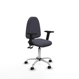 Piqueras y Crespo Piqueras Y Crespo A&yacute;na As Silla Oficina Gris Oscuro Tejido