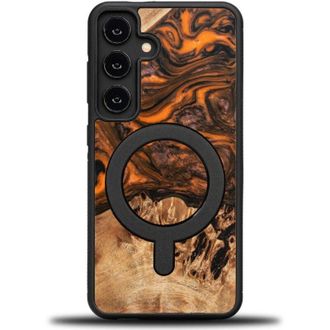OEM Funda Bewood Unique Para Samsung Galaxy S25 - Naranja Con Magsafe
