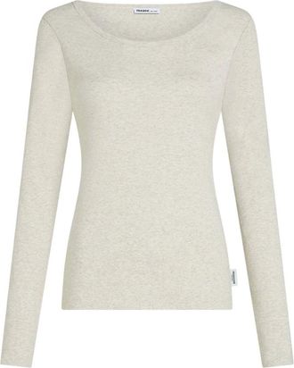 Penn & Ink Longsleeve - Dames - Tops - Beige - Maat: XL