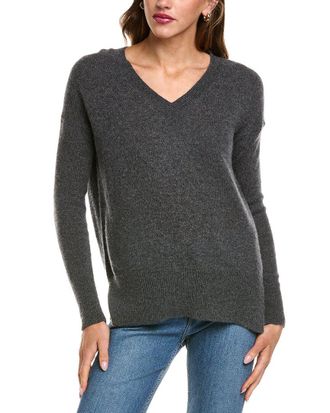 Alberta Ferretti Philosophy Oversized V-Neck Sweater