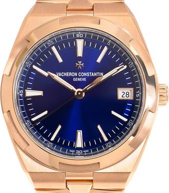 Vacheron Constantin Overseas Automatic Blue Dial Mens Watch 4520V-210R-B705
