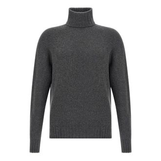 Maryya High Neck Jumper - male - MARYYA - Turtlenecks - Gray - XL - Knitwear