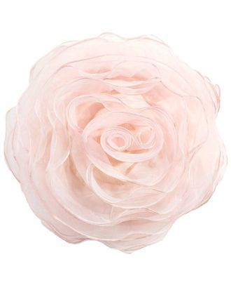 Triangle Home Fashions Lush Decor Ruffle Layer Flower Decorative Pillow