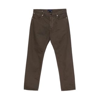 Stone Island Straight Jeans, male, Brown, Size: W36 J100005 Straight Jeans