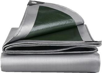 OEM Lona Protectora, Impermeable, Resistente A Los Rayos Uv, Verde, 4 X 6 M