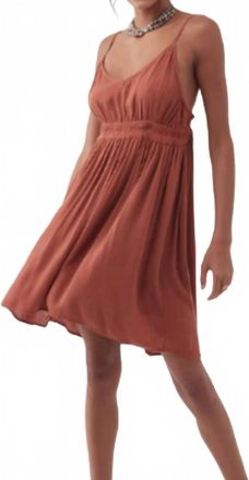 O'Neill Kenzie Dress In Rustic Brown