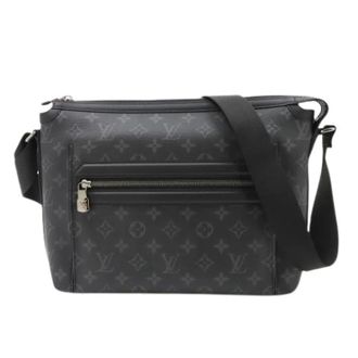 Louis Vuitton Pre-owned Monogram Eclipse Messenger Bag - Heren - Pre-owned - Zwart - Maat: ONE Size