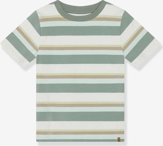 Minymo T-Shirt Streifen Jungen MINYMO olivgr&uuml;n