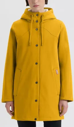 Hunter Billie Hooded Raincoat in Yellow at Nordstrom, Size X-Small