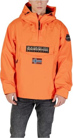 Napapijri Rainforest Next Summer Jas - Heren - Zomerjassen - Oranje - L - Polyester - Jassen