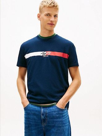 Tommy Hilfiger Signature Logo Jersey T-Shirt