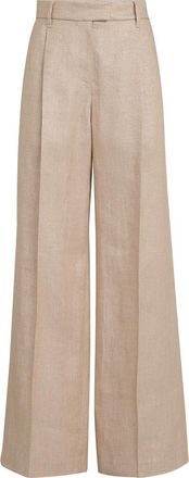 Brunello Cucinelli Loose Pleated trousers in Antique Pink at Nordstrom, Size 40 It