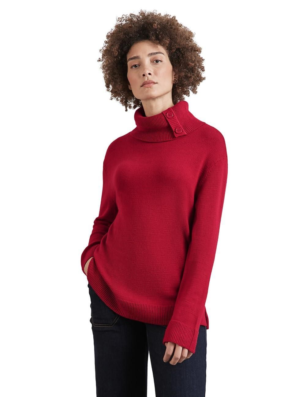 Outfit Oversize Pullover Rot Damen Roter Oversize Pullover Von