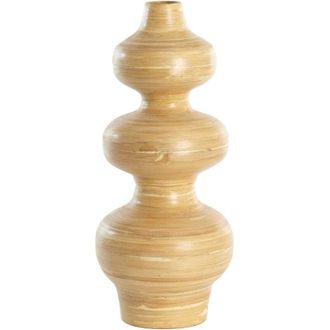 Light & Living Vaso Camelea De Bamb&uacute; Natural - &Oslash;19x38 Cm