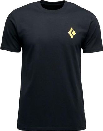 Black Diamond Shredded S/S Tee T-Shirt f&uuml;r Herren | schwarz