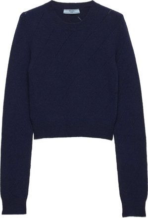 Prada Maglione girocollo - Blu