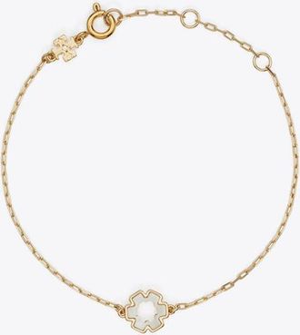 Tory Burch Womens Forget Me Not Hex Bracelet, One Size