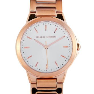 Rebecca Minkoff Cali Quartz Silver White Dial Ladies Watch 2200305