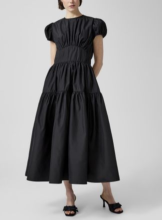 Cecilie Bahnsen Womens Cilia wrinkled dress