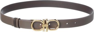 Ferragamo Gancini Reversible Leather Belt