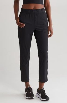 90 Degree by Reflex Warp X Tapered Ankle Pants in Black at Nordstrom Rack, Size X-Small