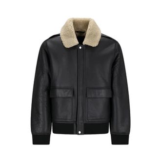 Calvin Klein Heren, Jassen, Zwart, Maat: M Leer