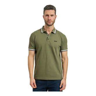 HUGO BOSS Hugo, Polo Shirts, male, Green, Size: 2XL Paddy Polo Shirt