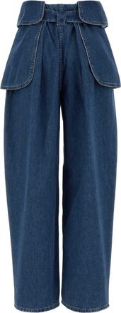 Loewe Womens Jeans Blue Cotton