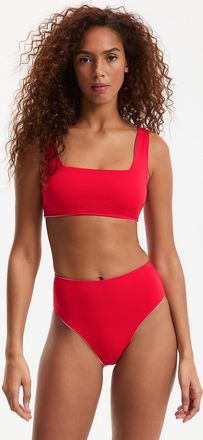 La Redoute Collections Omkeerbare bikinislip met hoge taille