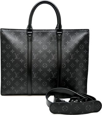Louis Vuitton Monogram Eclipse Black Monogram Eclipse Monogram Eclipse Briefcase (Pre-Owned)