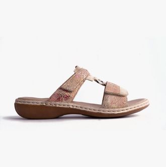 Rieker 659X6-90 Dames Sandalen Roze