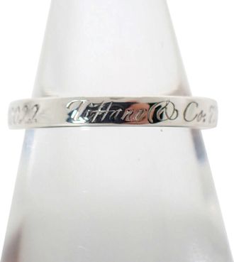 Tiffany & Co. Sterling Silver 925 Band Ring (Pre-Owned)