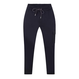 HUGO BOSS Heren Tekenkoord Joggers (Donkerblauw)