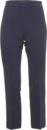 Max Mara crepe waistline trousers - Blue