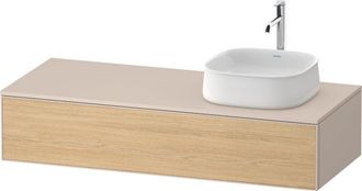 Duravit Lavabo Consola Duravit Zencha, 1300x550mm,1 Extra&iacute;ble, 1