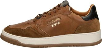 Pantofola D'oro Sneakers Laag - Heren - Sneakers - Bruin - 42 EU - Schoenen